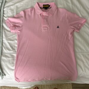 Ralph Lauren Vintage Rugby Light Pink Polo Shirt Retro Limited Edition